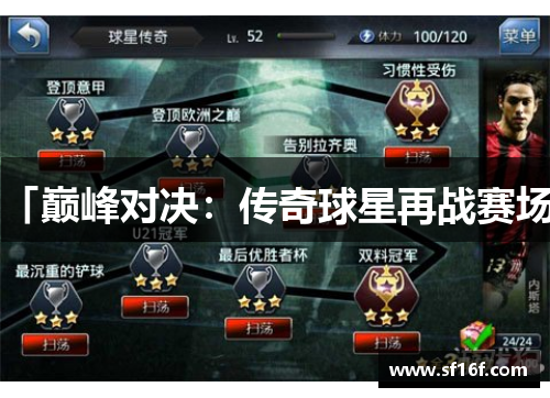 「巅峰对决：传奇球星再战赛场」