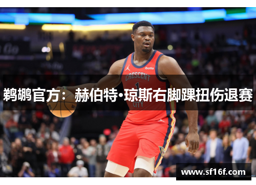 鹈鹕官方：赫伯特·琼斯右脚踝扭伤退赛